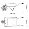 Carrinho de Mão Girica 80L 77719/445 Tramontina - 1