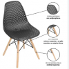 Cadeira  GD EAMES Colmeia PP651 PR GOOD - 2
