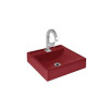 Cuba Quadrada Ravena 40X10cm Marsala - FABRIIBAM *ultima unidade - 1