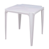 Mesa PVC Quadrada Branca Mor - 1