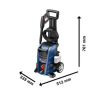 Lavadora a Pressão  GHP180 127V Bosch - 4