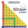 Espaçador cer 2,0mm Nivelador Smart 500Pc Cortag - 2