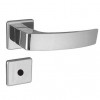 Fechadura Cromada WC Quadratta 4203 - ALIANÇA - 1