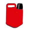 Garrafão térmico vermelho 5 litros Mor - 1