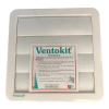 Grade De Ar Veneziana Auto Fechante Dutos 150mm - VENTOKIT - 1