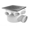 Caixa Sifonada Quadrada Inox 150x150x50 (7 entradas) - TIGRE - 1