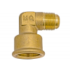 Joelho Latão R. 1/2 NPT (I) x 3/8 SAE - MAQENGE - 1