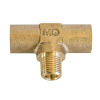 Tee 1/8 NPT (I) x 1/8 NPT (I) x 1/8 NPT (E) - MAQENGE - 1