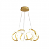 Lustre Flor Nordica Dourado 50W 58Cm GOOD - 1
