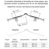 Cumeeira De Fibrocimento Articulada Ttx 4mm Inf/Sup - ETERNIT - 2