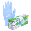 Luva de Mão Descartavel 100 UN Soft Azul M - VOLK - 1