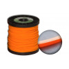 Fio de Nylon para Roçadeira 3,00MM com 232MT tipo Quadrado Laranja - EKILON GRASS. - 1