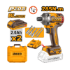Chave Impacto 1/4 258NM CIRLI2028-9 Ingco - 3