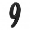 Numero 8 Residêncial em Aluminio Preto 130mm - VIVALUX - 1