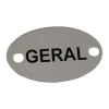 Numero Geral Residencial em Aluminio P/Caixa de Luz - BELMAR - 1