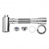 Sifão Universal com Copo Cromado 31702 - BLUKIT - 1