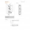 Fechadura Auma 601/03 EI - Inox Polido - STAM - 2
