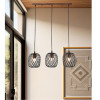 Luminaria Pendente Triplo Nambia 63x15Cm GOOD - 2