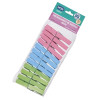 Prendedor roupa - 6062 12pc mor - 1