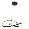 Luminaria Pendente Espacial Preto 33W 55Cm GOOD - 1
