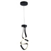 Luminaria Pendente Espiral Preto 11W 12Cm GOOD - 1