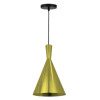 Luminaria Pendente Metalic Dourado 18Cm GOOD - 1
