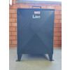 Lixeira Container 50 x 50 x 80cm Preta - RHR - 2