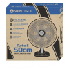 Ventilador Mesa Turbo 50Cm preto 127V VENTISOL - 3